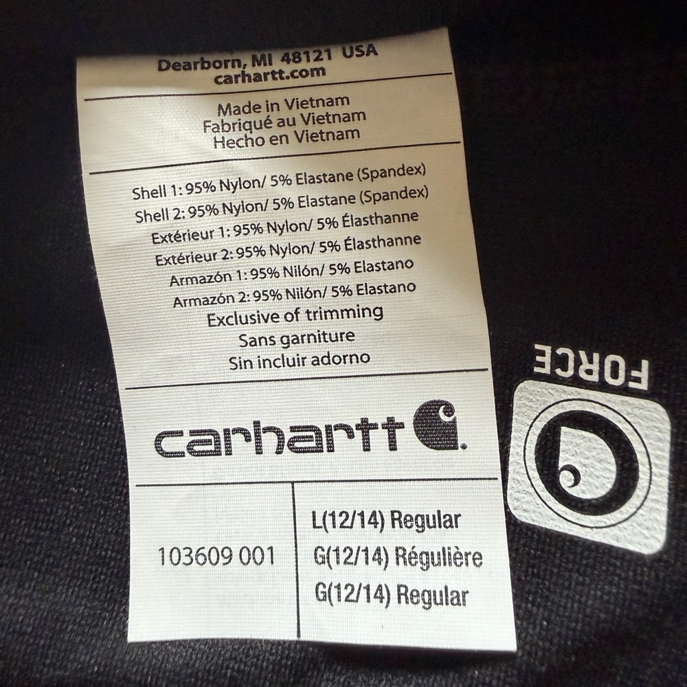 Carhartt Women’s Lightweight Utility Legging - Picture 7 of 8